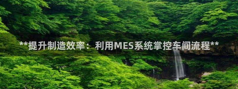 彩神广告有限公司：**提升制造效率：利用MES系统掌控车间流