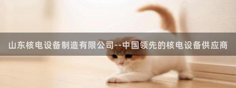 彩神团队是真的吗：山东核电设备制造有限公司--中国领先的核电设备供应商