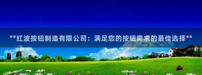 下载彩神通关注金码：**红波按钮制造有限公司：满足您的按钮需求的最佳选择**