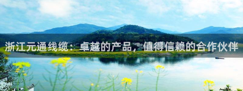 彩神vii官网大赢家：浙江元通线缆：卓越的产品，值得信赖的合作伙伴
