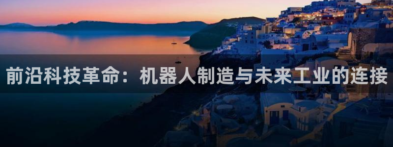 彩神平台可以破解吗：前沿科技革命：机器人制造与未来工业的连接